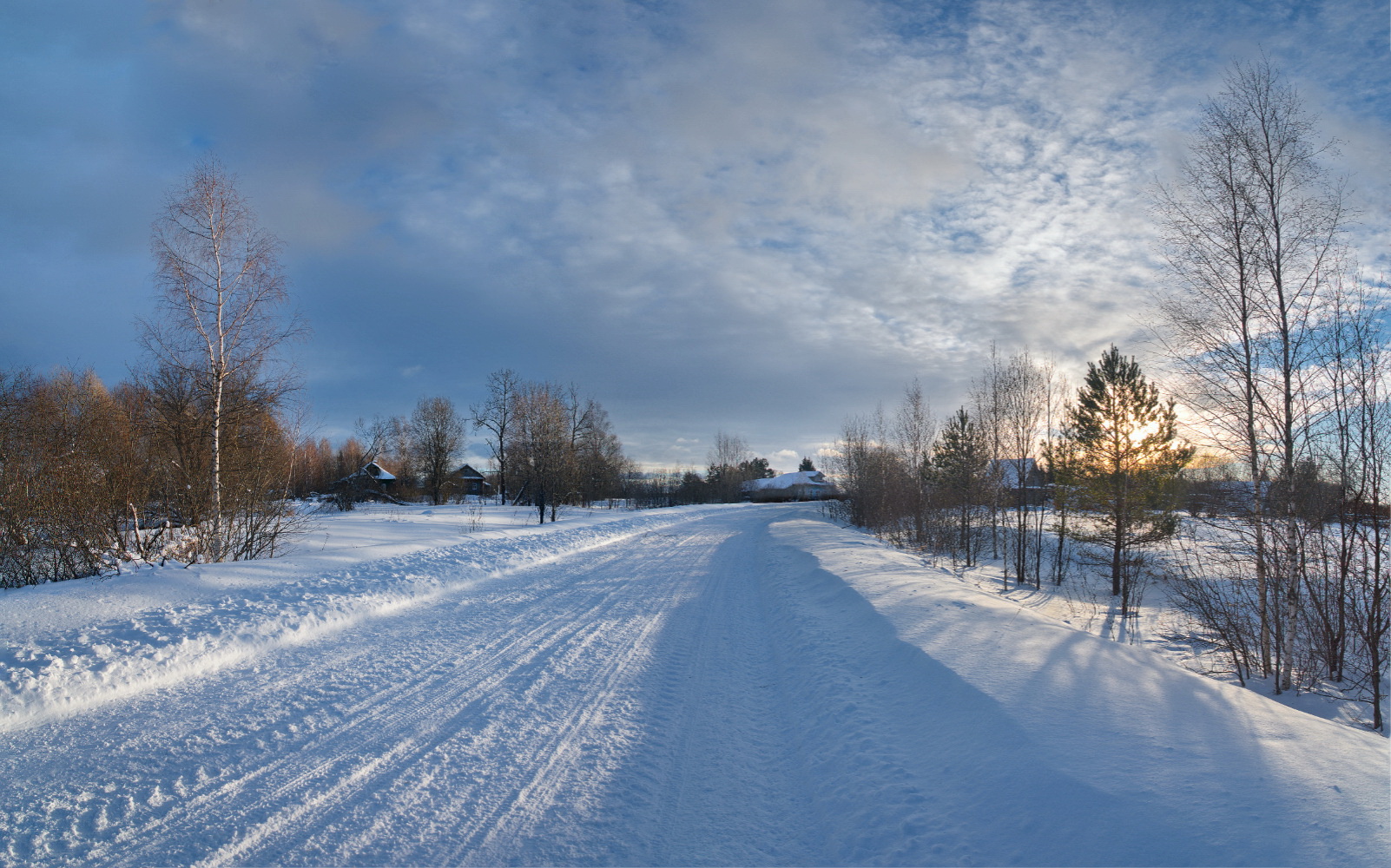 photo "***" tags: landscape, nature, winter, деревня