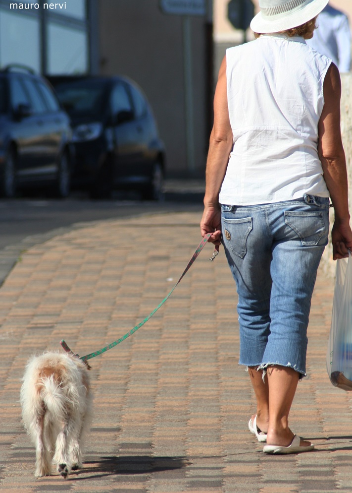 photo "the walk" tags: street, 