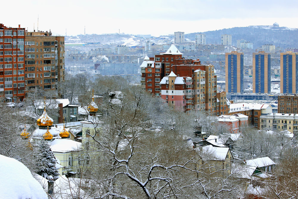 photo "***" tags: landscape, winter, город.