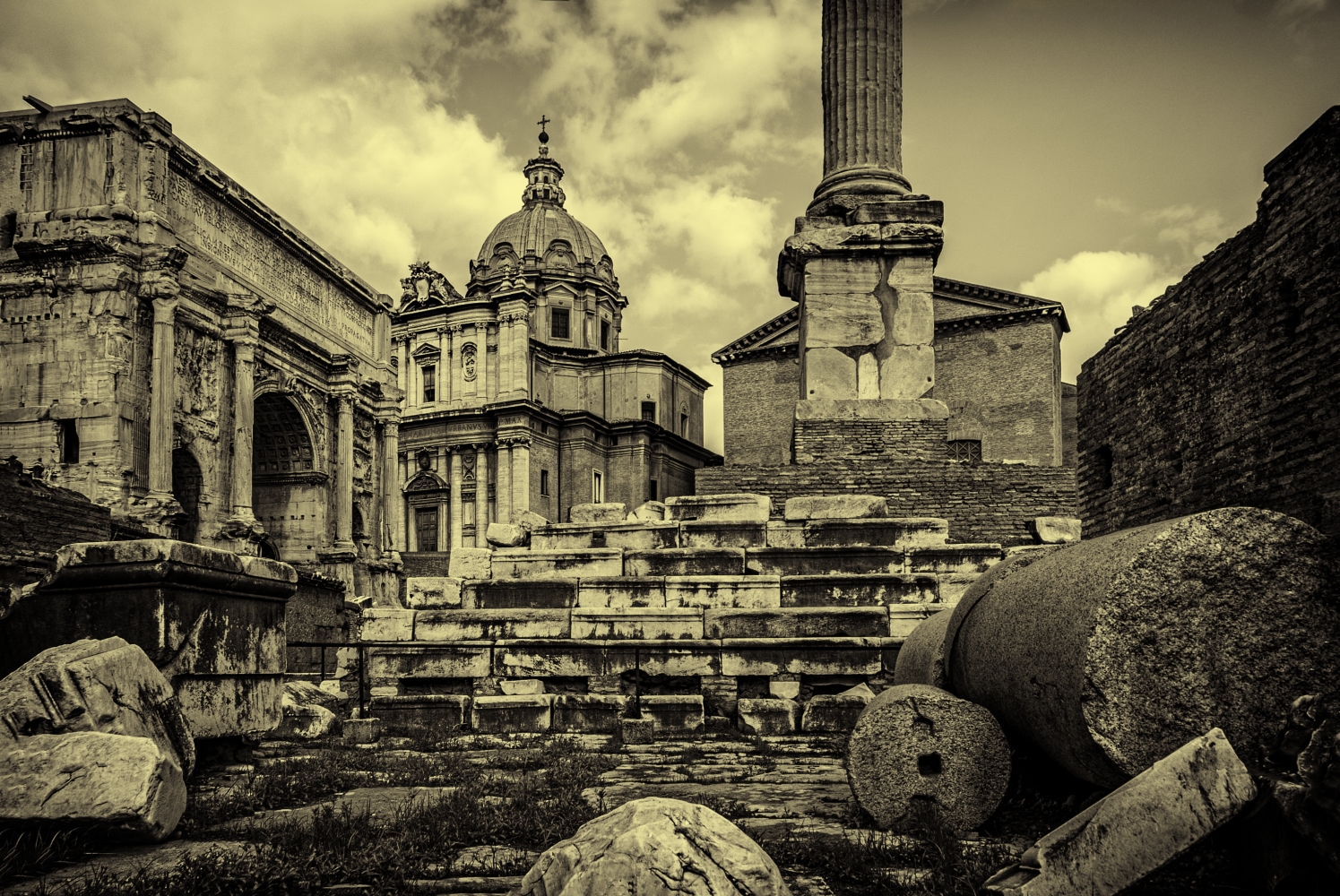 photo "Roman Forum 2" tags: architecture, 