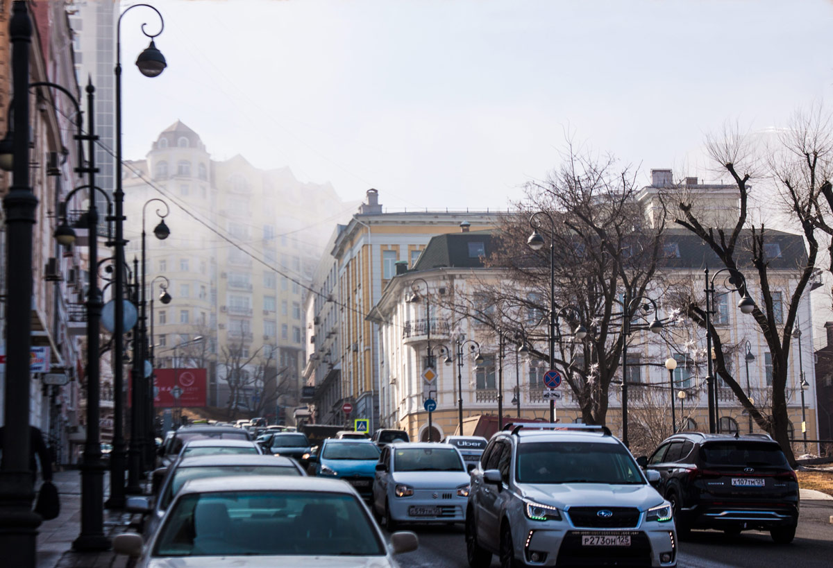 фото "Город в тумане" метки: архитектура, Городские зарисовки