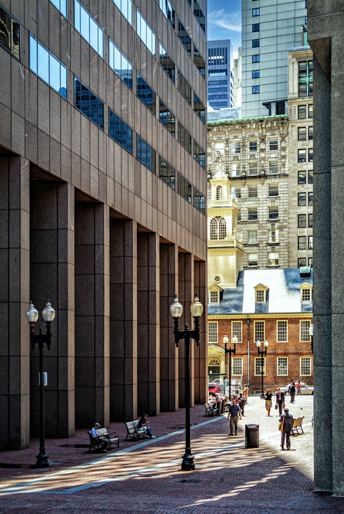 фото "Downtown Boston" метки: архитектура, стрит-фото, 
