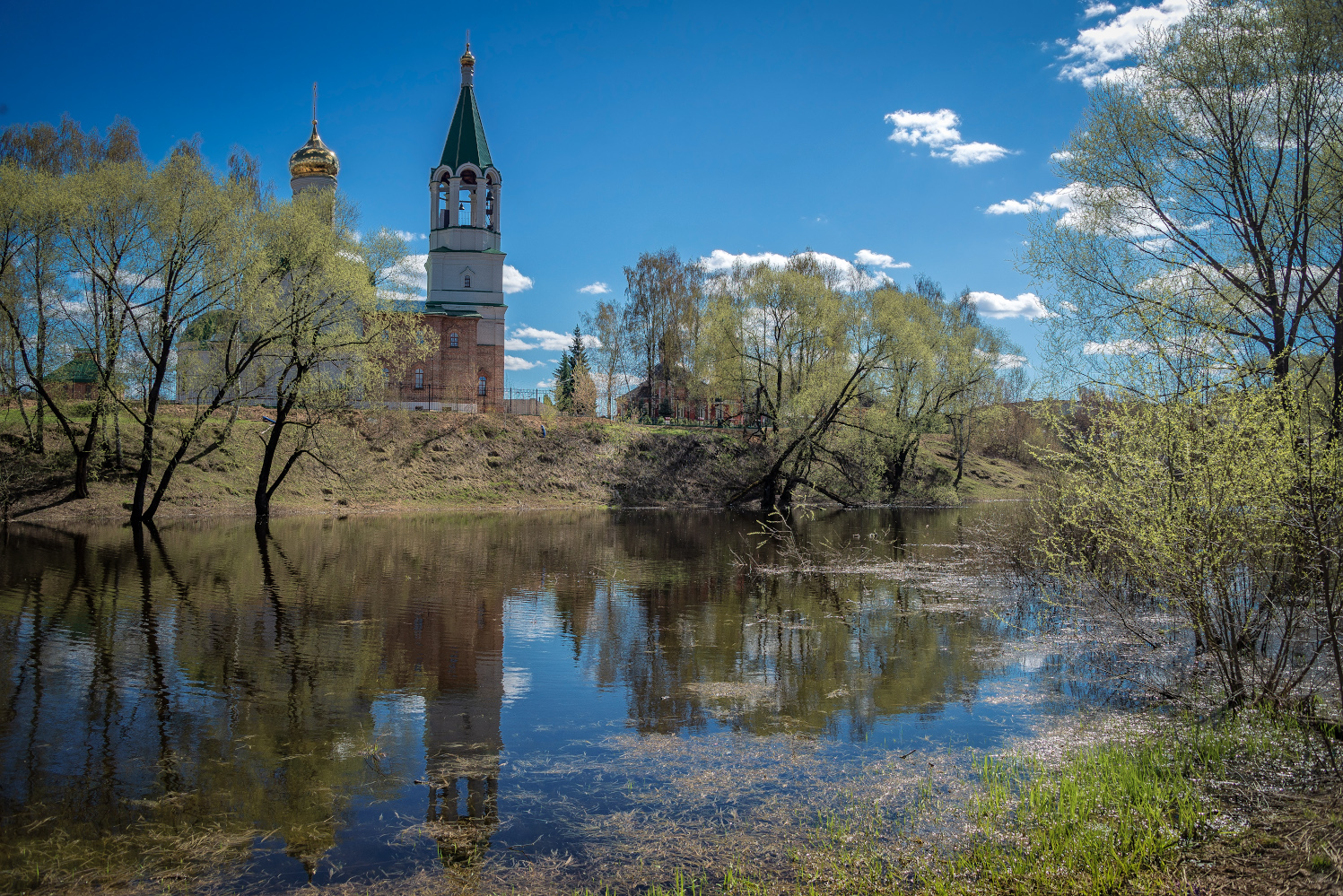 фото "Храм Новомучеников Ивантеевских" метки: пейзаж, 