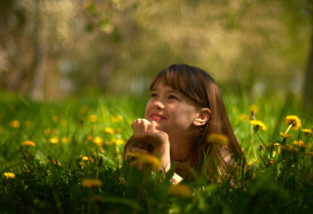 photo "***" tags: portrait, children, morning, spring, девочка, детский портрет, модель, настроение