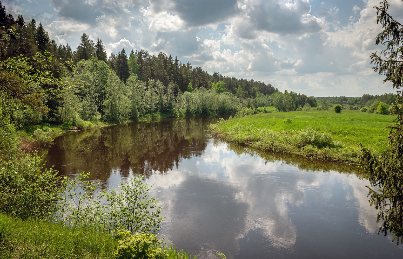 фото "Нерль полноводная" метки: пейзаж, 