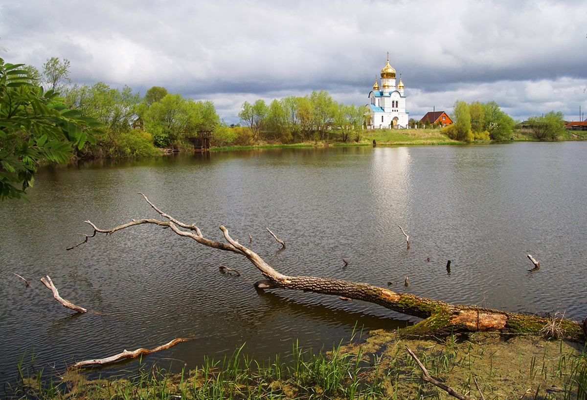 фото "***" метки: пейзаж, весна, вода, храм