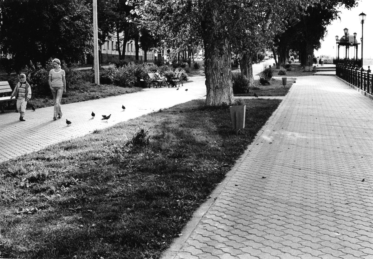 фото "43. Набережная днём (3) (из "Кинешемского альбома")" метки: , 