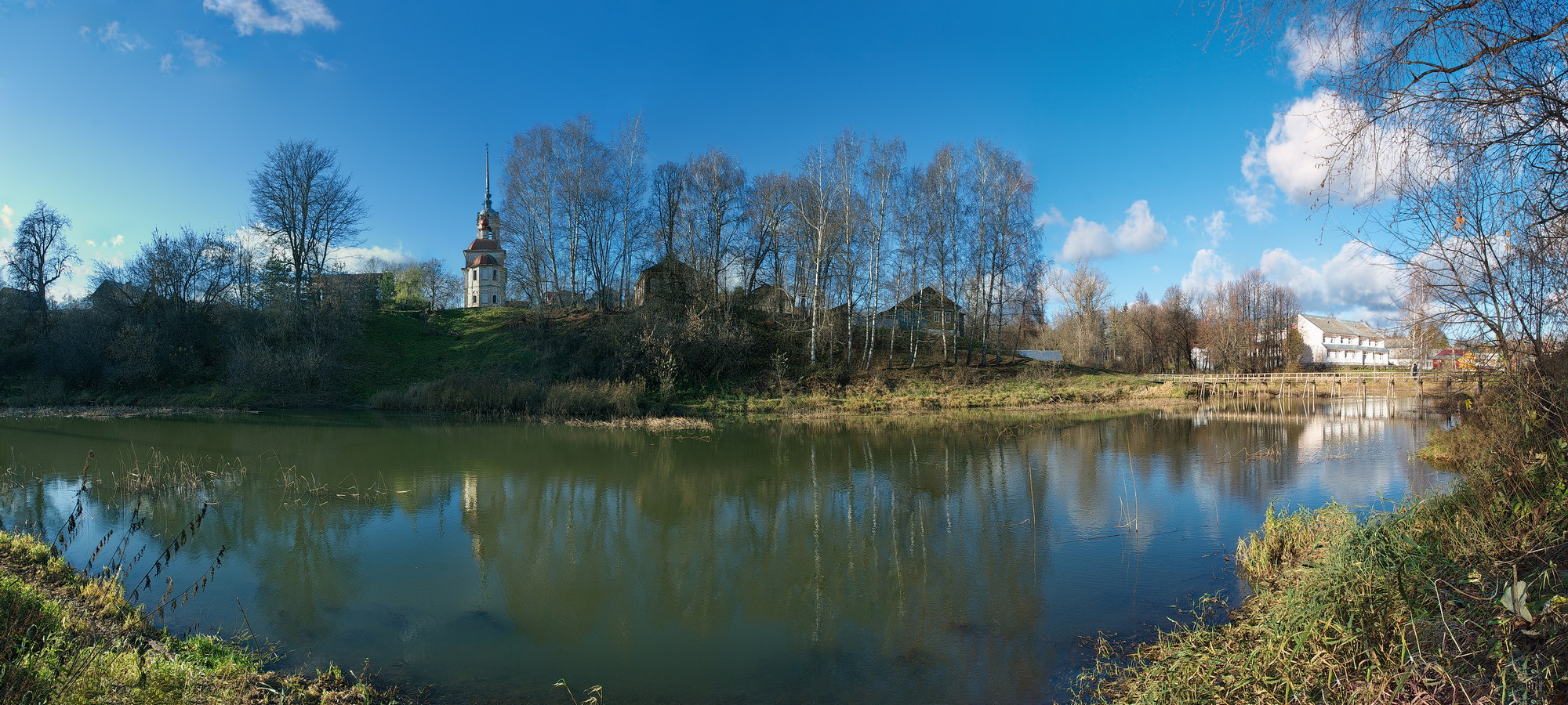 photo "***" tags: landscape, nature, city, Kashin small town., Kashinka river, г. Кашин, р. Кашинка