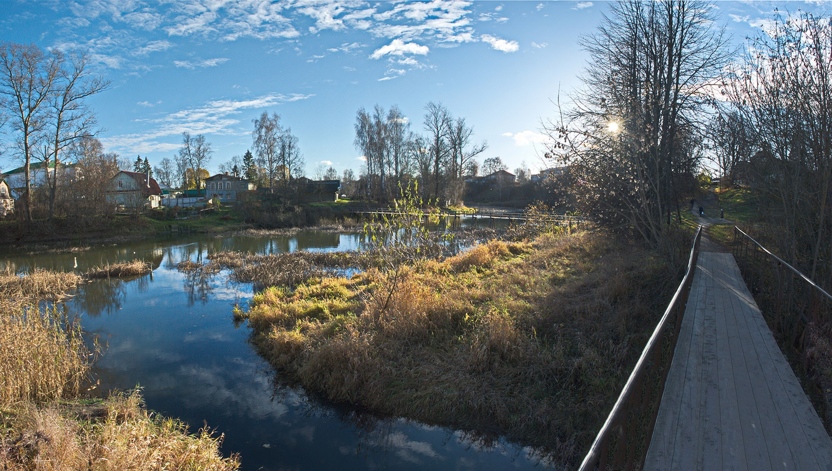 photo "***" tags: landscape, nature, city, Kashin small town., Kashinka river, г.Кашин, р. Кашинка