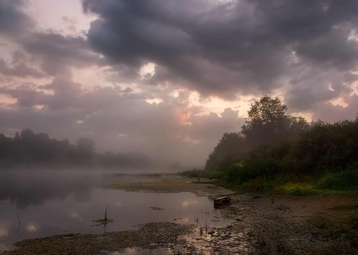 photo "***" tags: landscape, fog, sunrise, август
