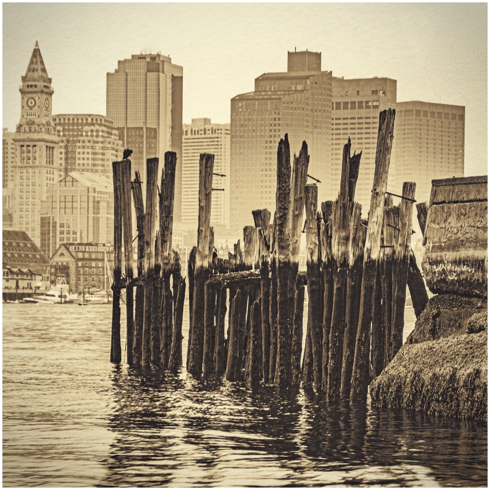 photo "Boston in the Fog" tags: architecture, 