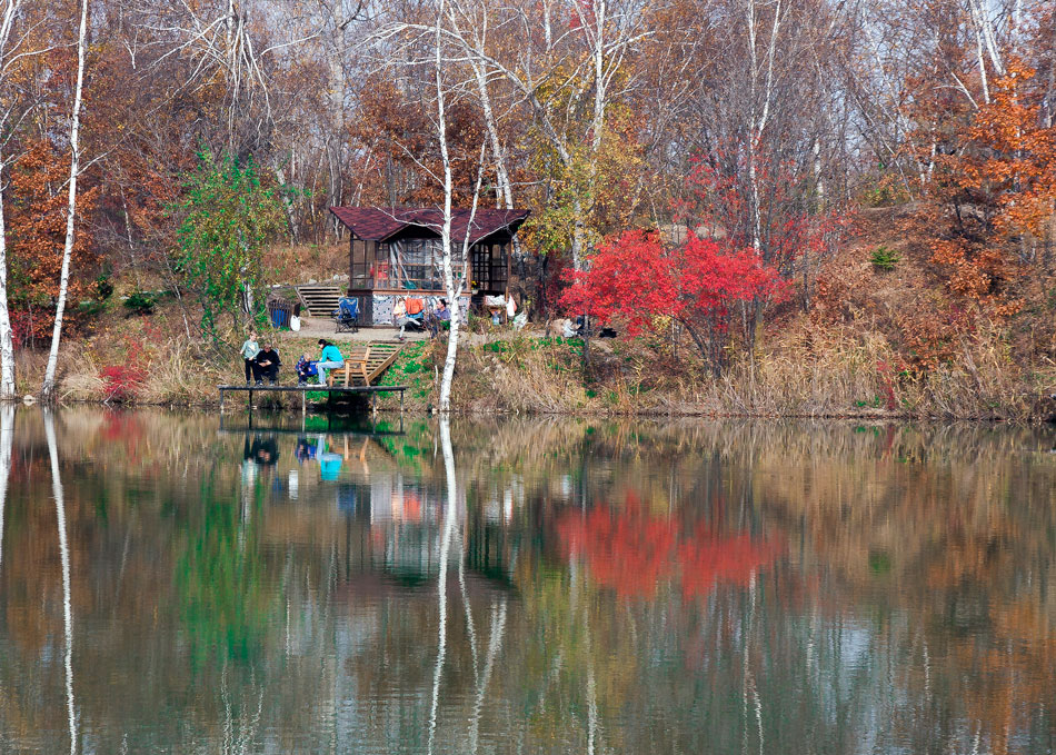 photo "***" tags: landscape, nature, autumn, reflections, краски, люди.