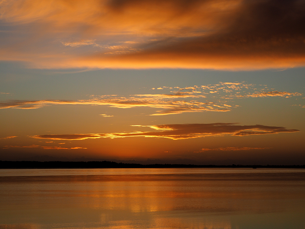 photo "Sunset at the LimFjord" tags: landscape, nature, reporting, 