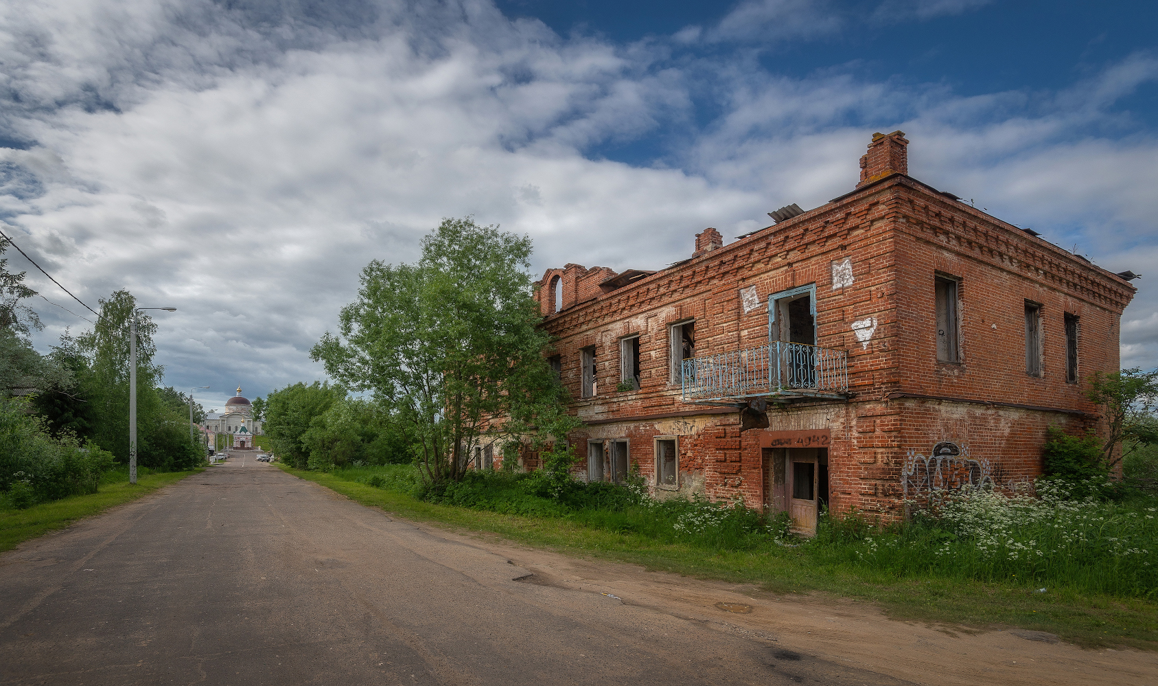 фото "Въезжаю в Мышкин" метки: город, 