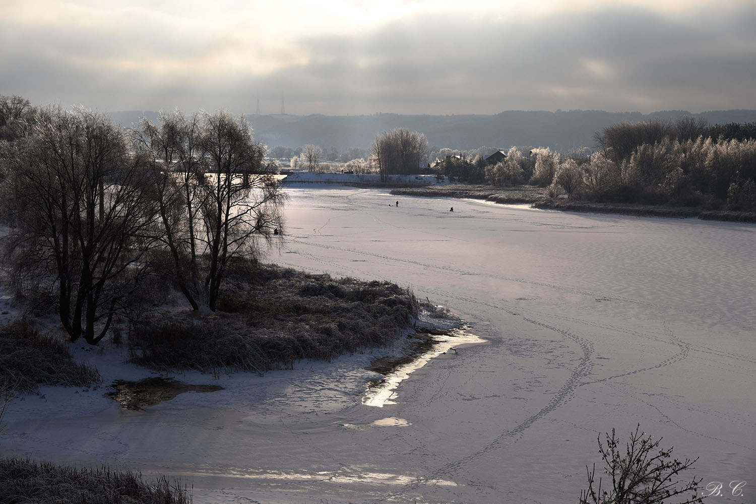 фото "Пришла зима на Волгу" метки: пейзаж, природа, 