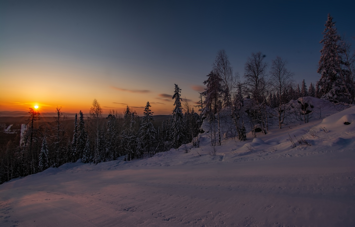 фото "Первый луч рассвета" метки: пейзаж, 