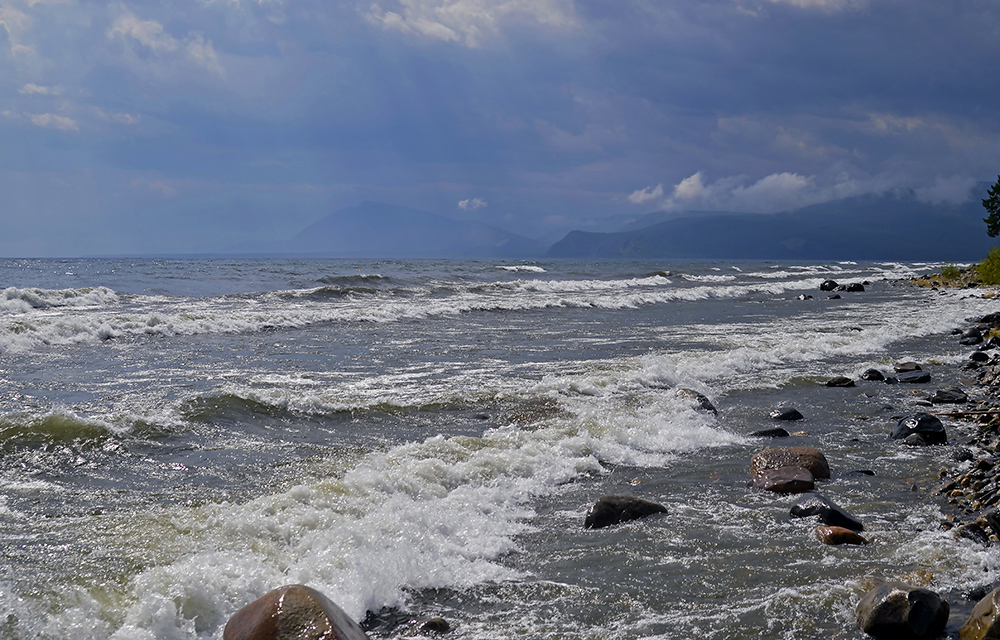 фото "Его "сиятельство" Байкал!" метки: пейзаж, Байкал, озеро, шторм