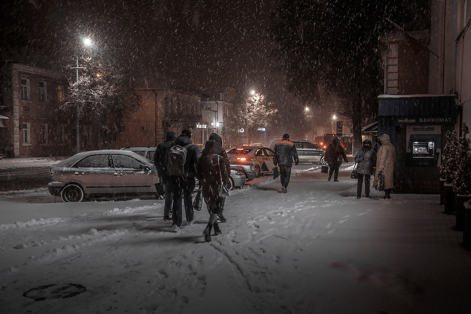 photo "***" tags: street, снегопад
