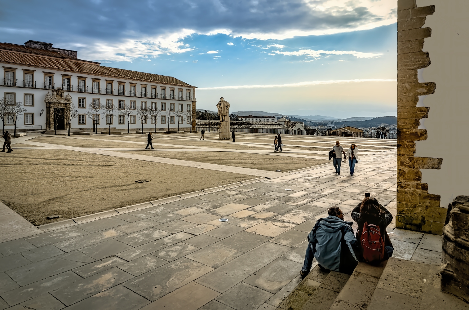 photo "At the University of Coimbra" tags: architecture, 