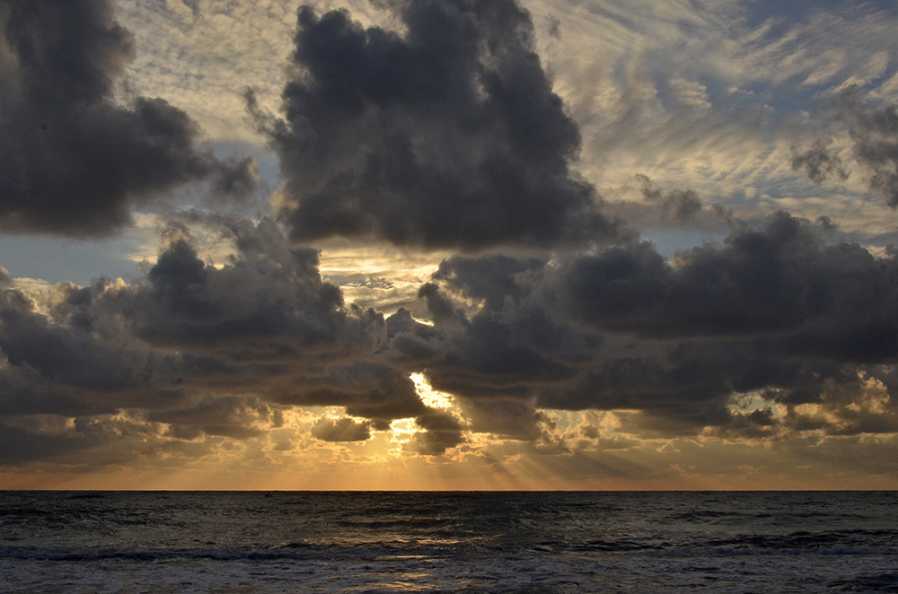 photo "***" tags: landscape, clouds, sea, sky, sunset, Черное море