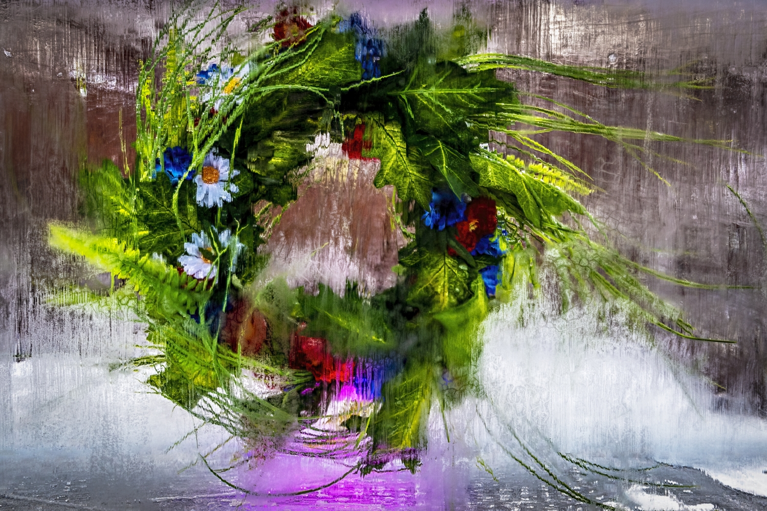 photo "Frozen Wreath" tags: misc., 