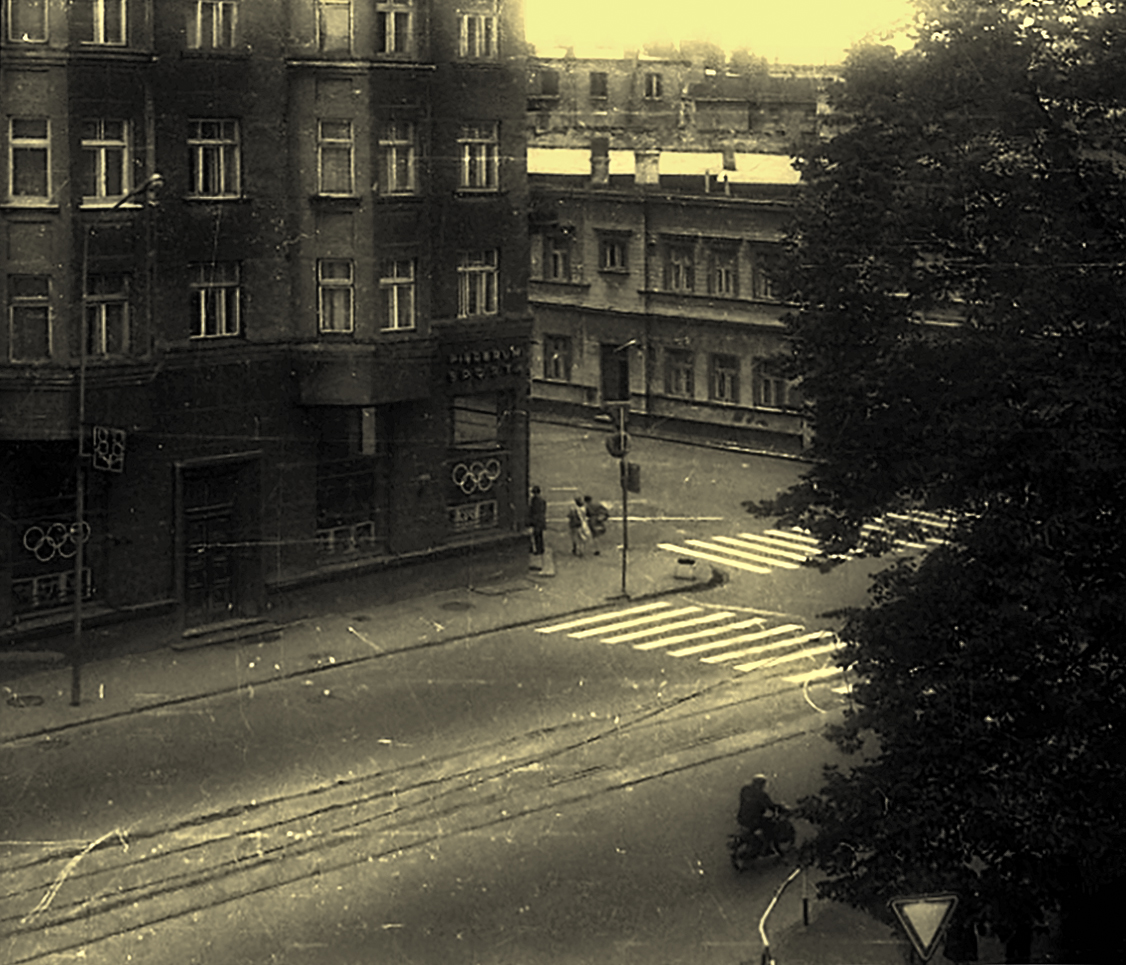 фото "утро в городе. вид на улицу Ленина" метки: , 