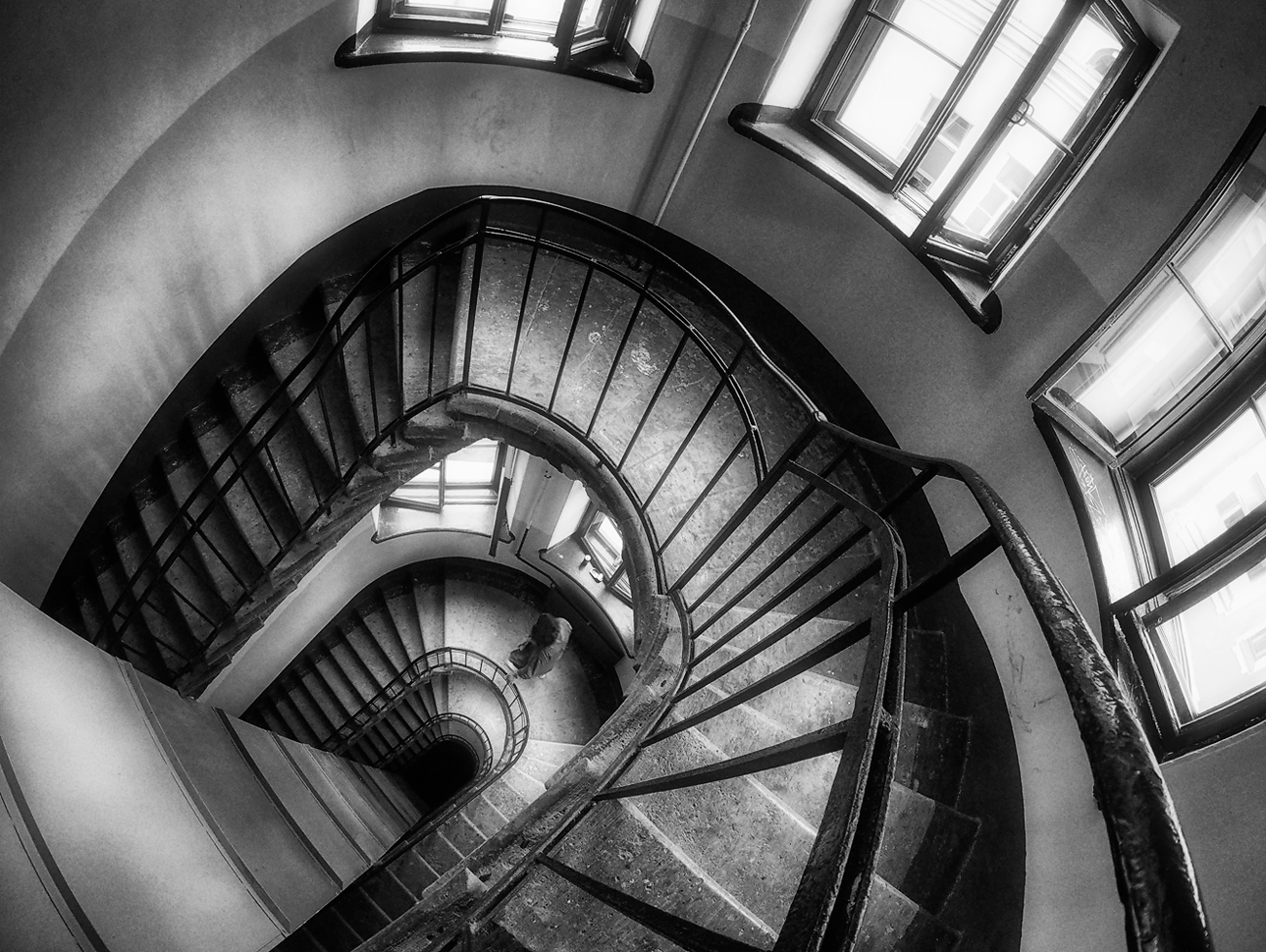 photo "***" tags: architecture, black&white, staircases, Петербург