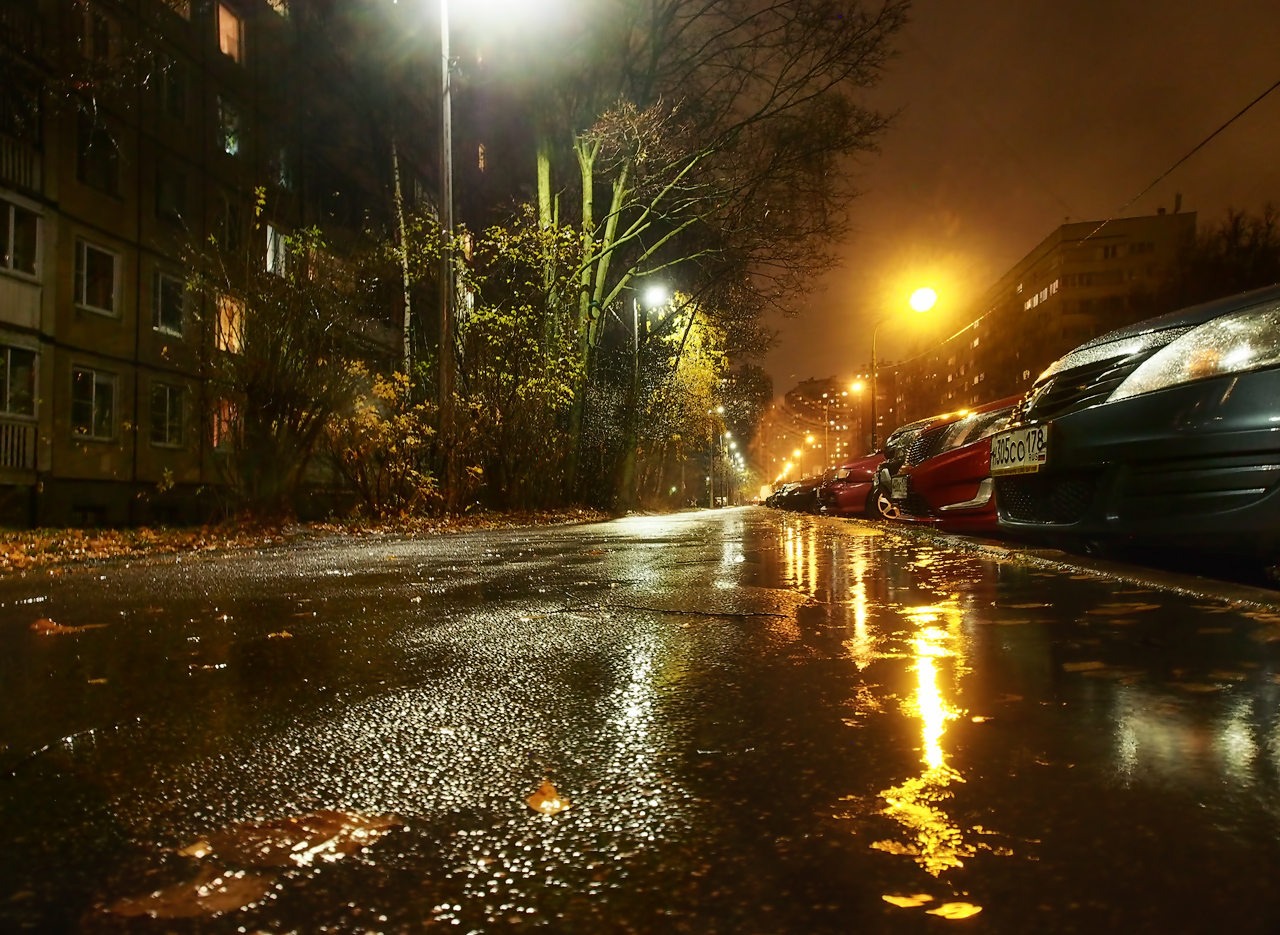 photo "***" tags: landscape, city, evening, rain, Петербург