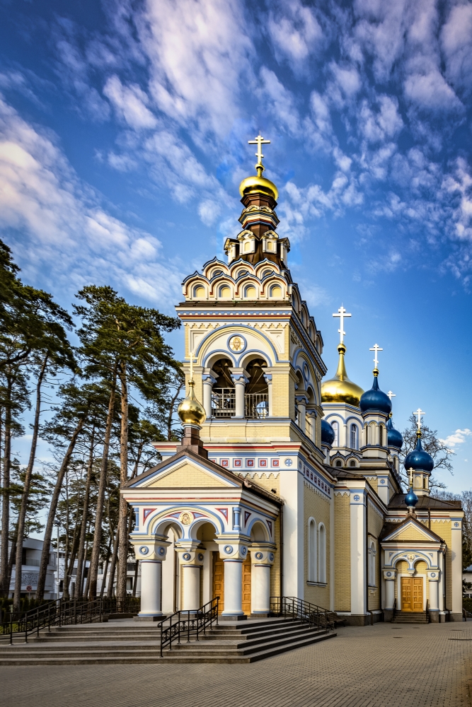 photo "Temple of the Kazan Icon of the Mother of God in Dzintari" tags: architecture, 
