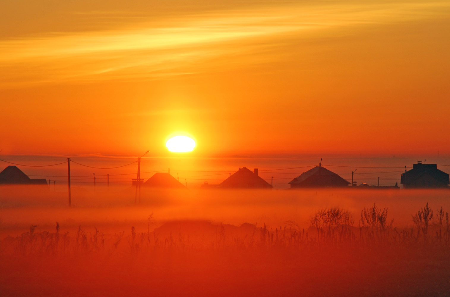 photo "***" tags: landscape, morning, sun, sunrise