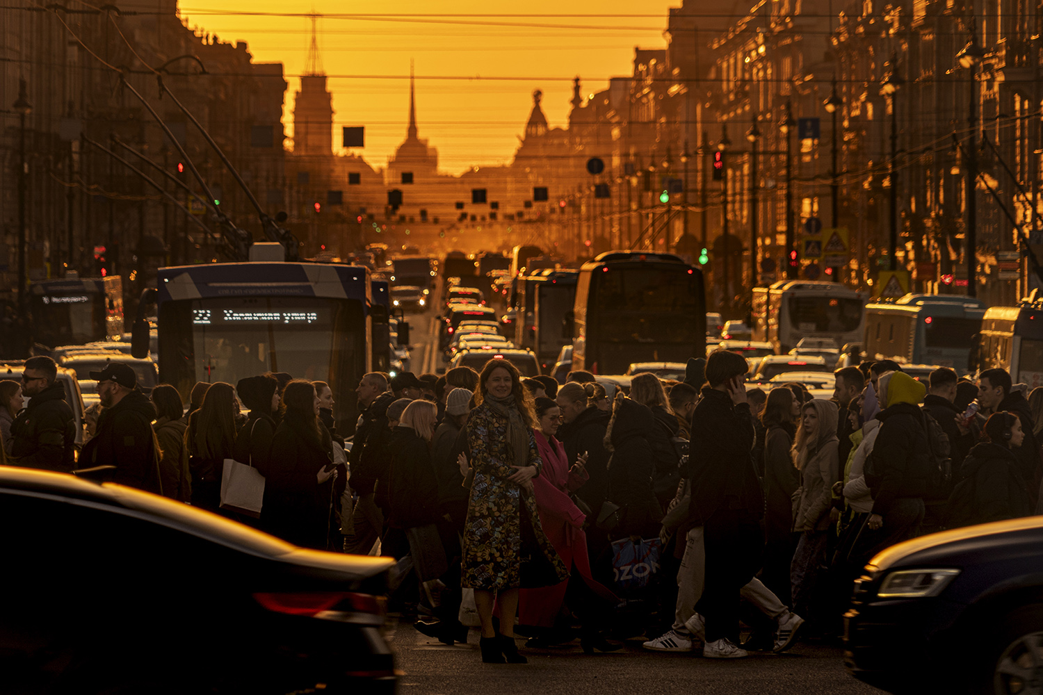 фото "Закаты на Невском #3" метки: стрит-фото, 
