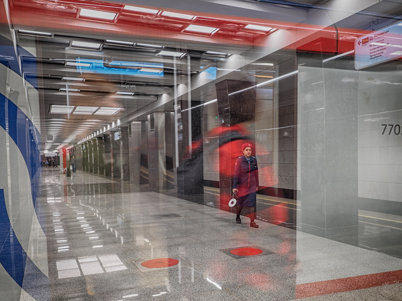 фото "Московское метро и мультиэкспозиция..." метки: стрит-фото, город, мультиэкспозиция, эксперимент