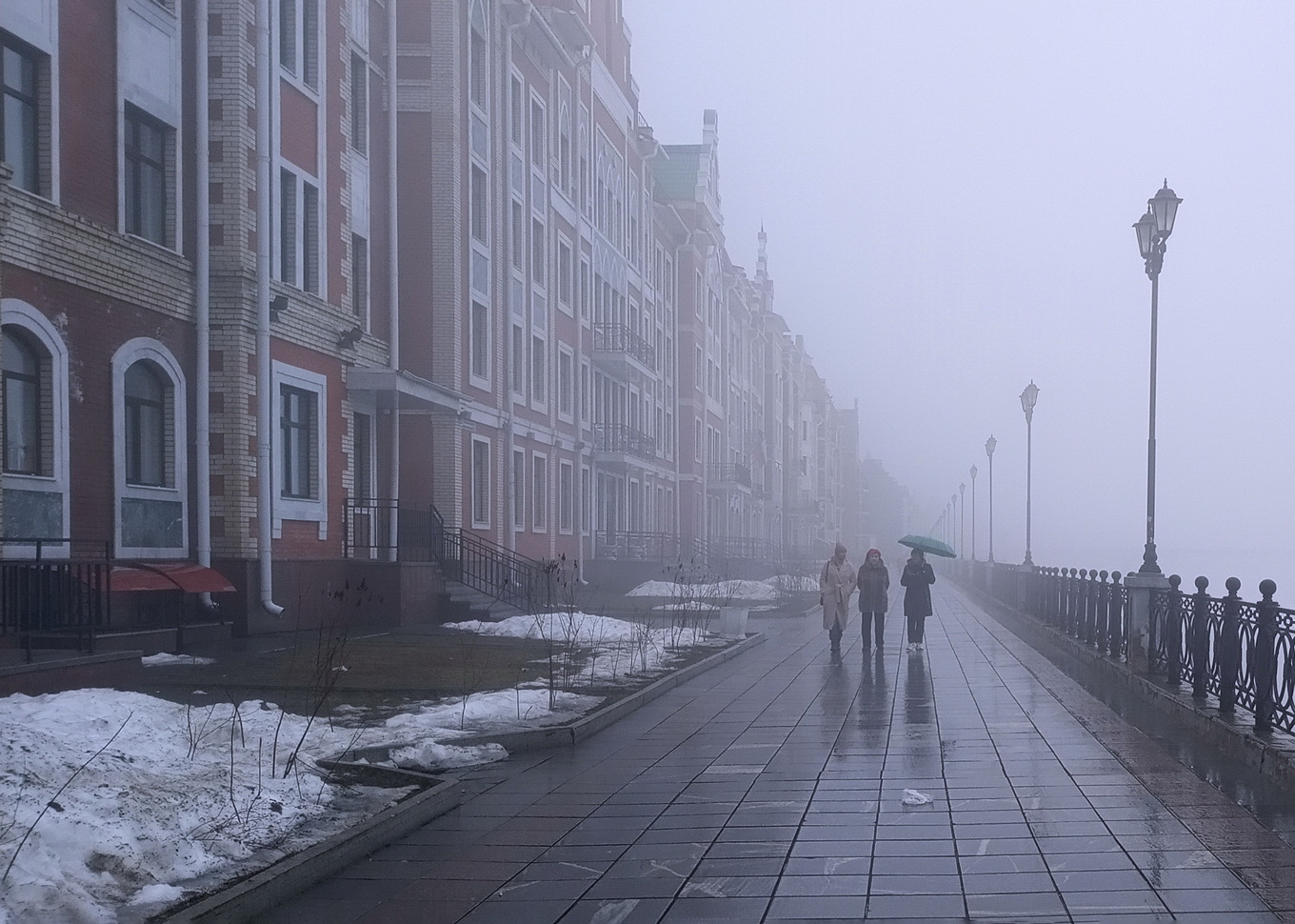фото "Туманное утро" метки: город, пейзаж, архитектура, 