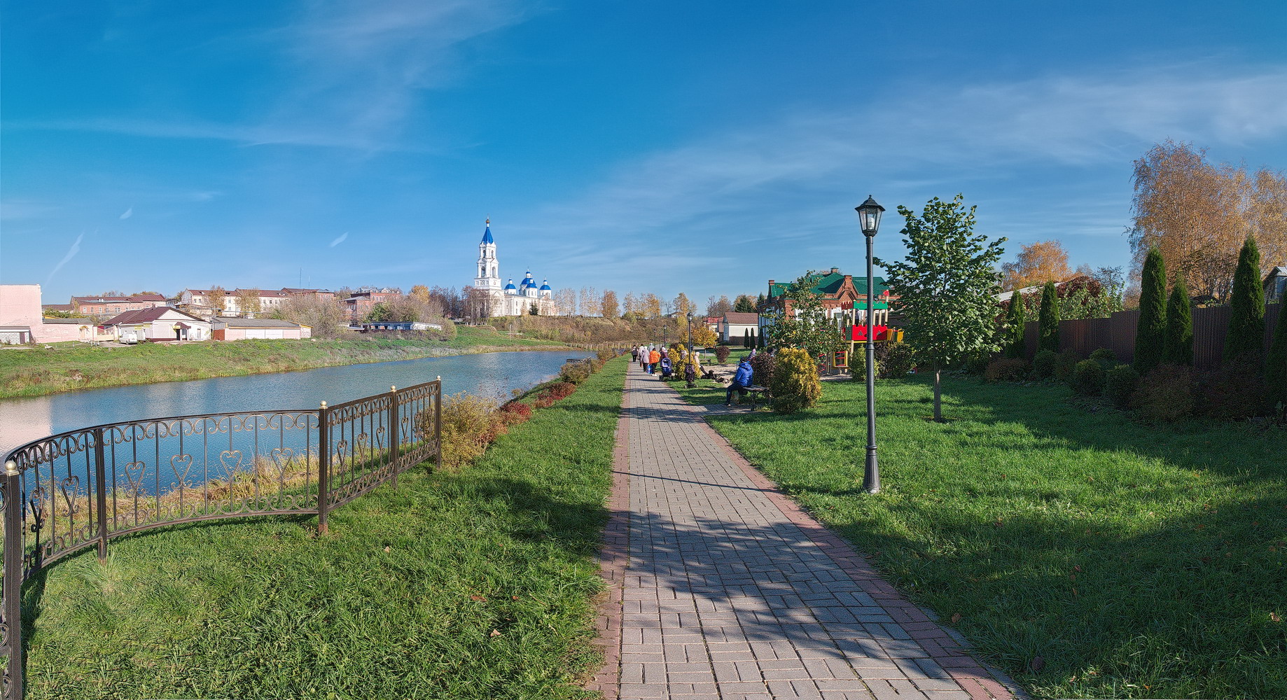 photo "***" tags: landscape, city, Kashin small town., Kashinka river, г. Кашин, р. Кашинка