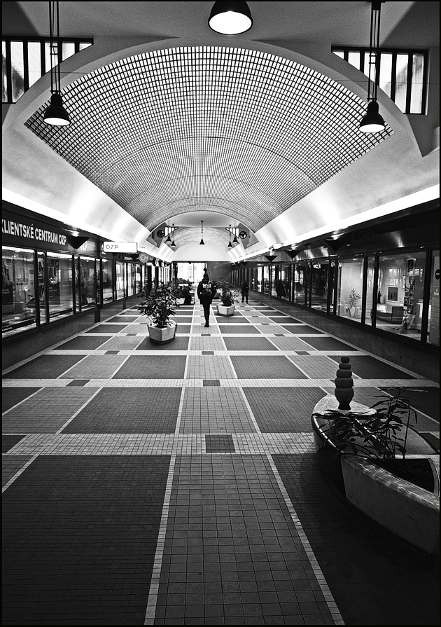 photo "Пассаж-3" tags: black&white, Prag Prague Praha