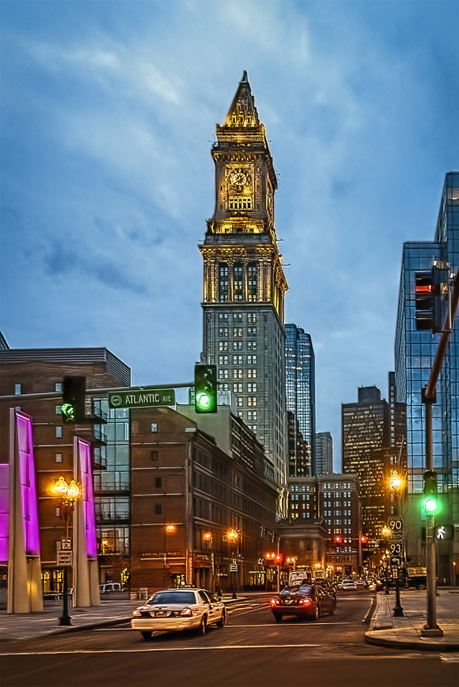 photo "Boston at Night" tags: architecture, 