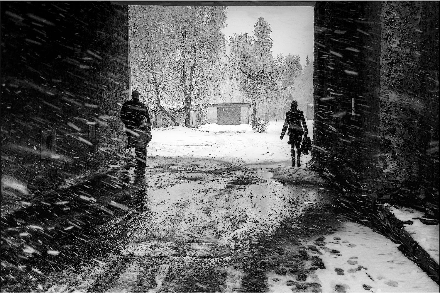 фото "Непогода..." метки: жанр, черно-белые, 