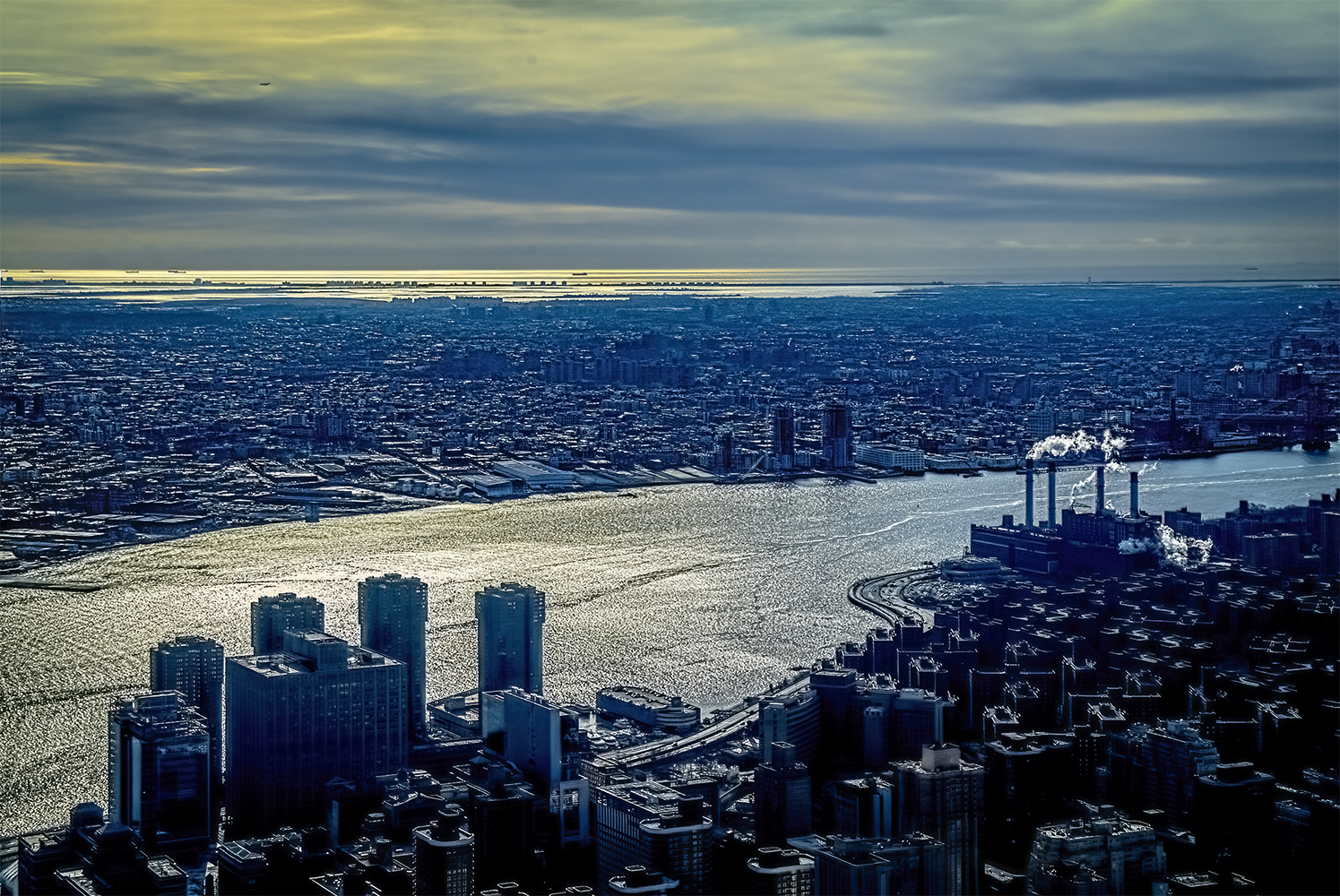 photo "Sunrise over the Hudson River" tags: landscape, 