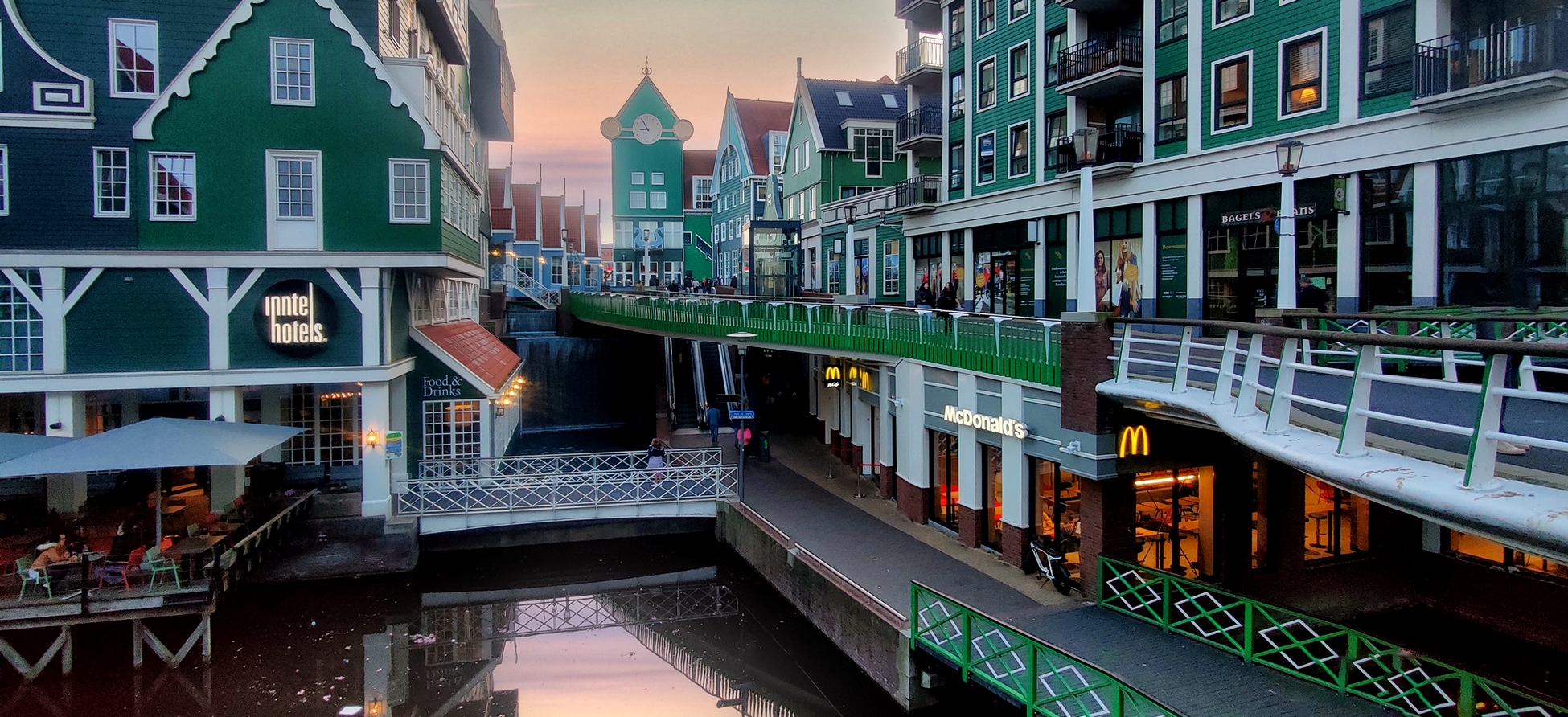 фото "Зандам.Городская зарисовочка" метки: архитектура, Нидерланды