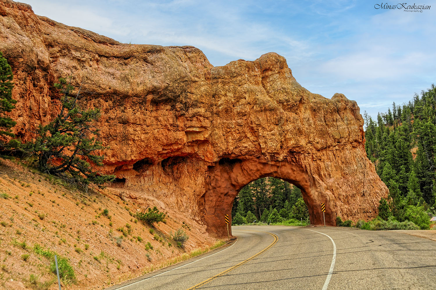 photo "Tunnel in Red Canyon, Utah" tags: landscape, nature, North America, Red Canyon, Utah, tunnel