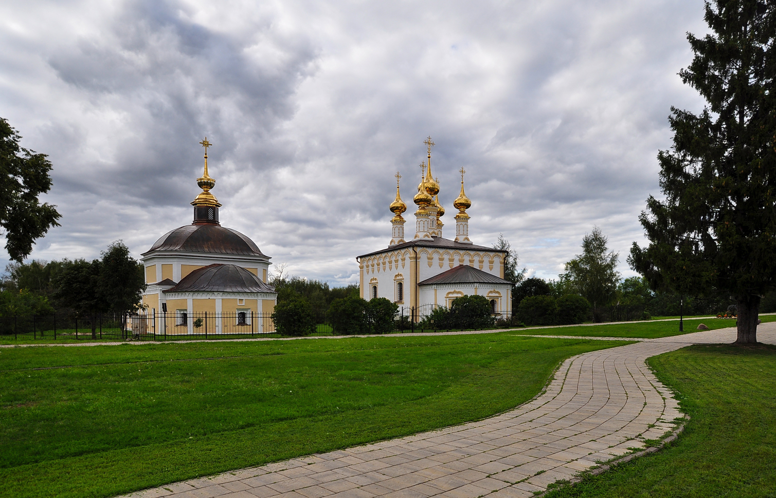 фото "Суздаль. "Парные" храмы." метки: архитектура, город, путешествия, 