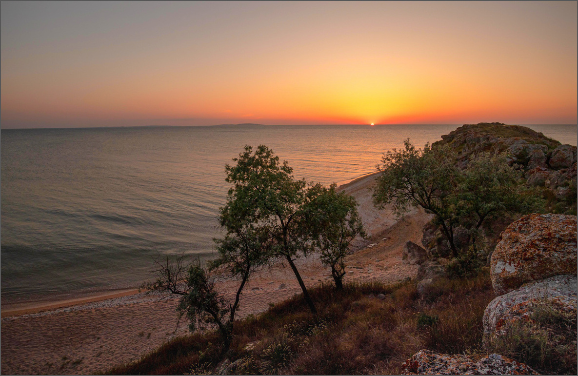 фото "Закат на Азовском море..." метки: пейзаж, путешествия, 