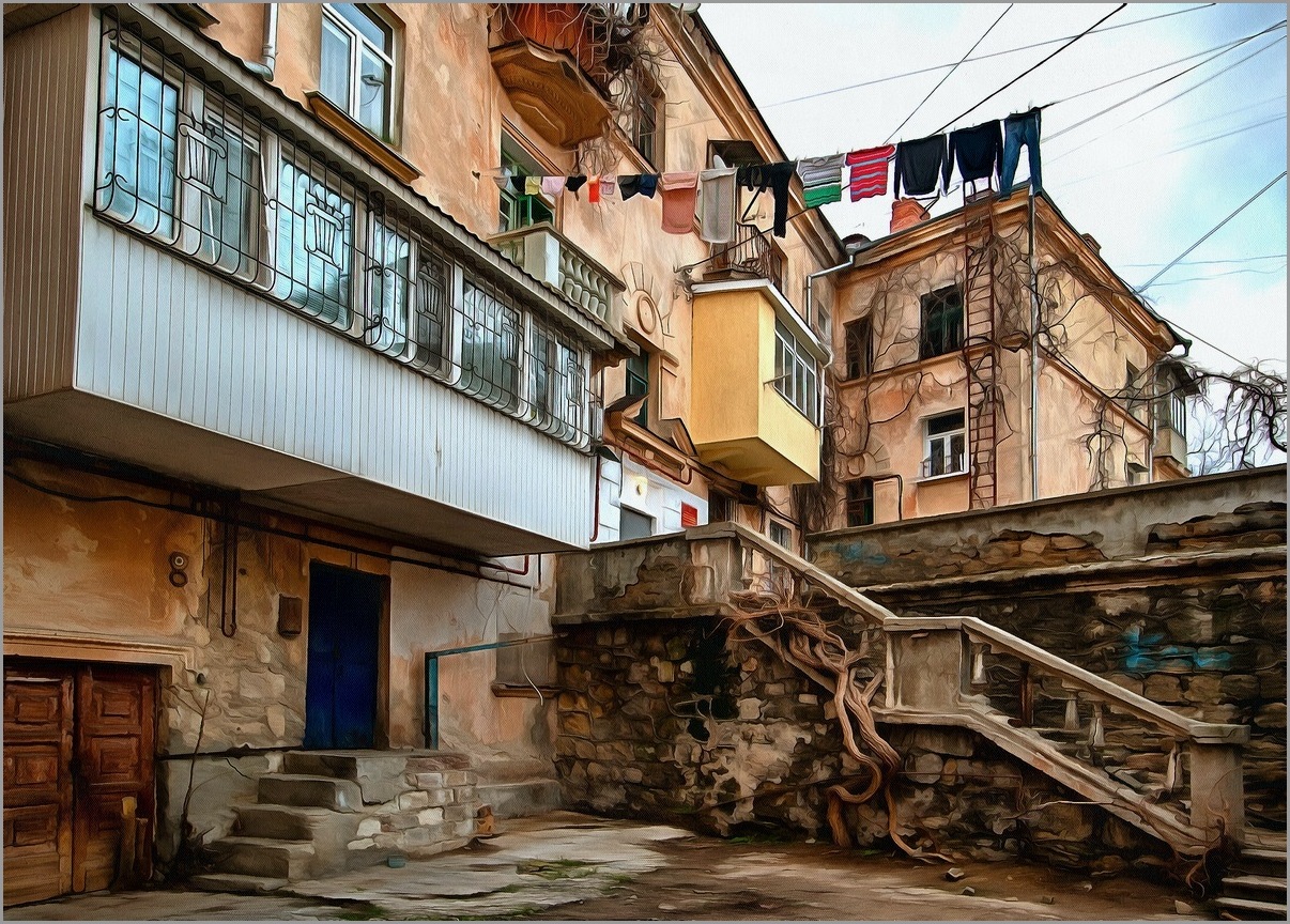 фото "Радикальная эклектика..." метки: архитектура, digital art, путешествия, 
