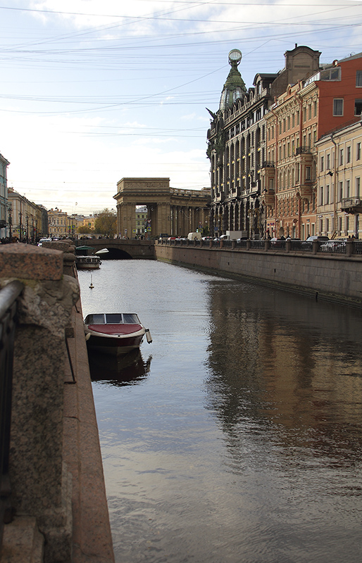 фото "утренний канал Грибоедова" метки: архитектура, путешествия, город, 