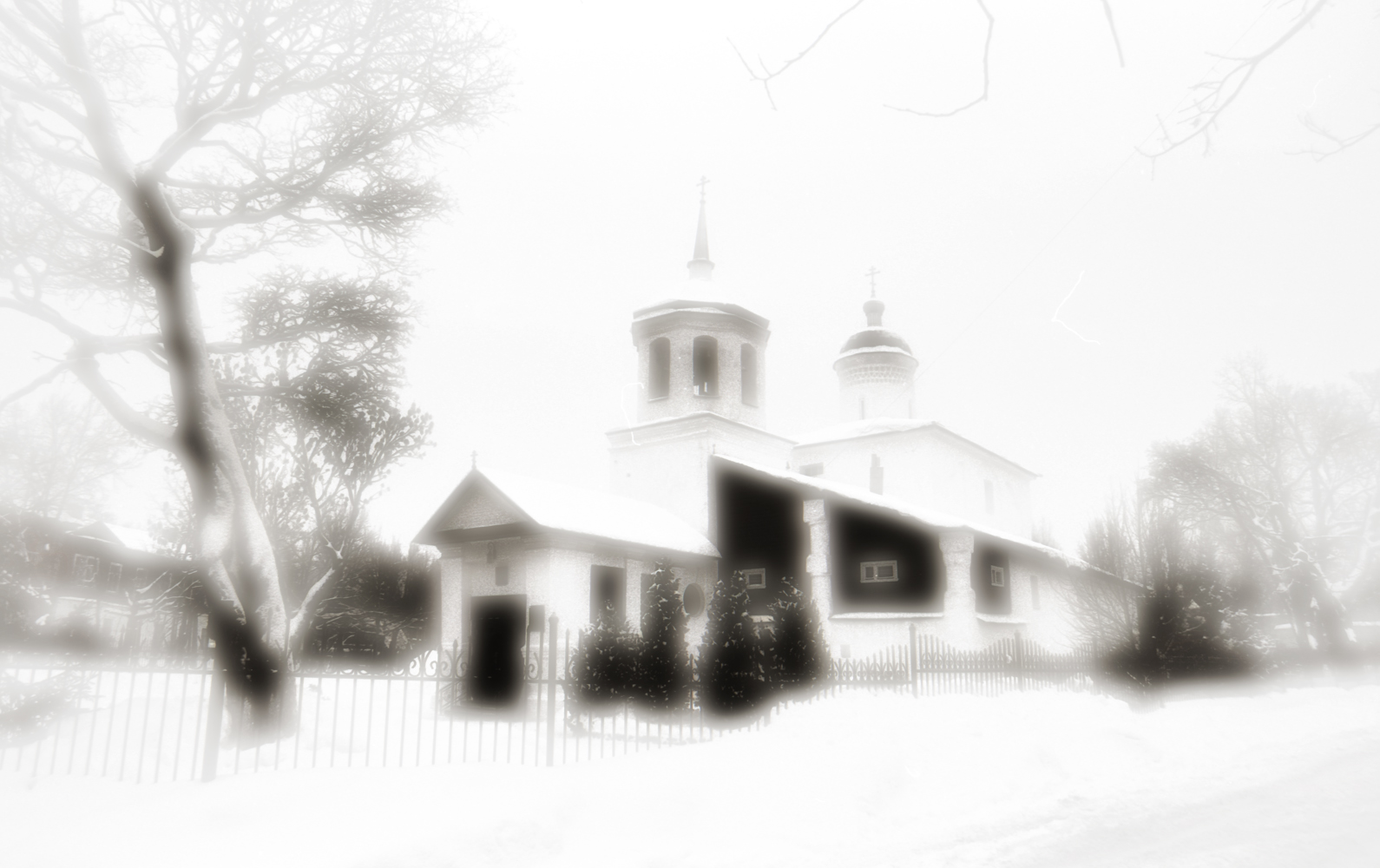 photo "Ильинская церковь. Псков, январь 2011" tags: , 