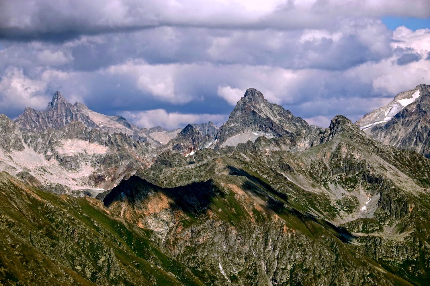 photo "***" tags: landscape, travel, nature, clouds, mountains, summer, Домбай, Кавказ