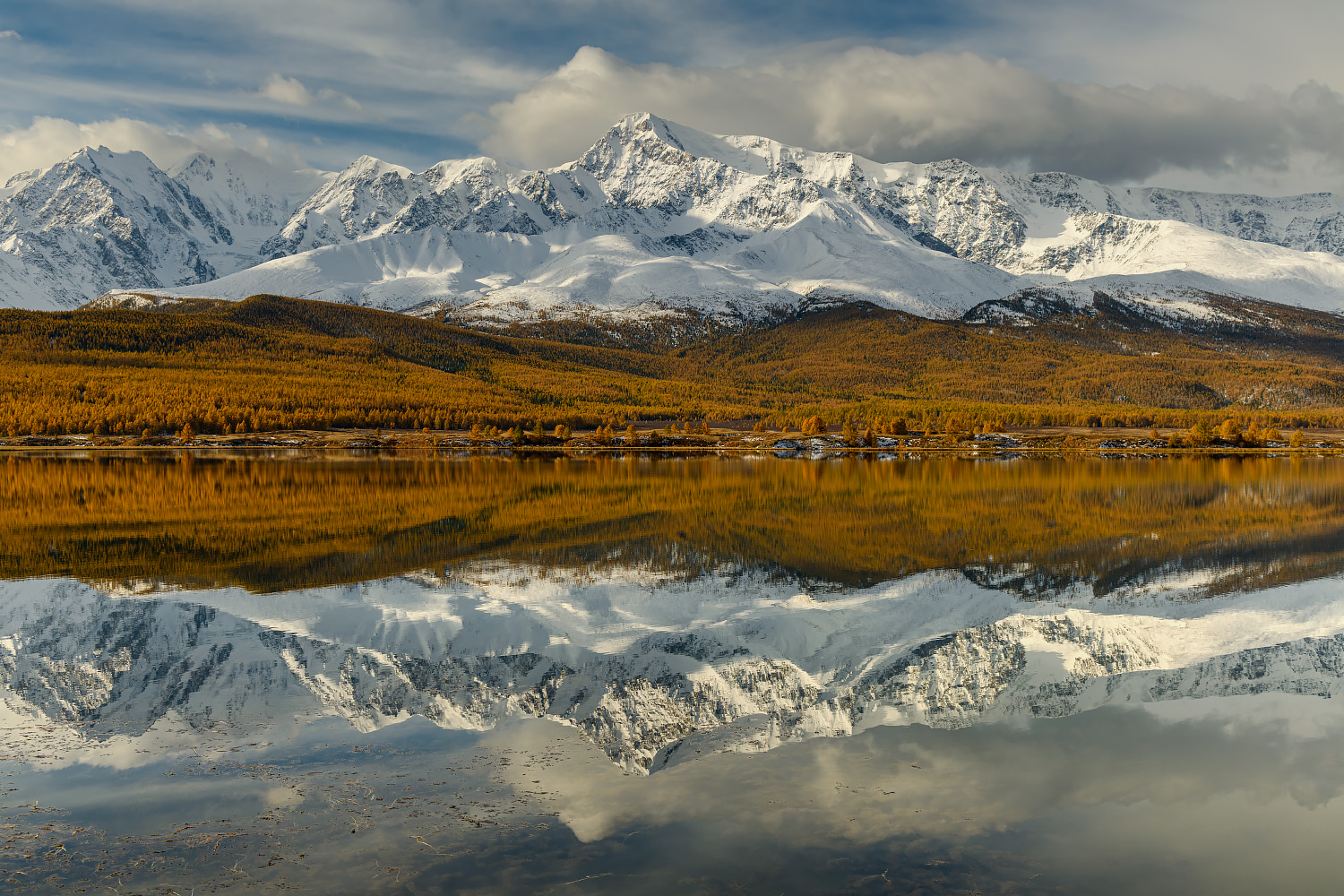 фото "Отражение" метки: пейзаж, путешествия, Алтай, озеро, осень, путешествие