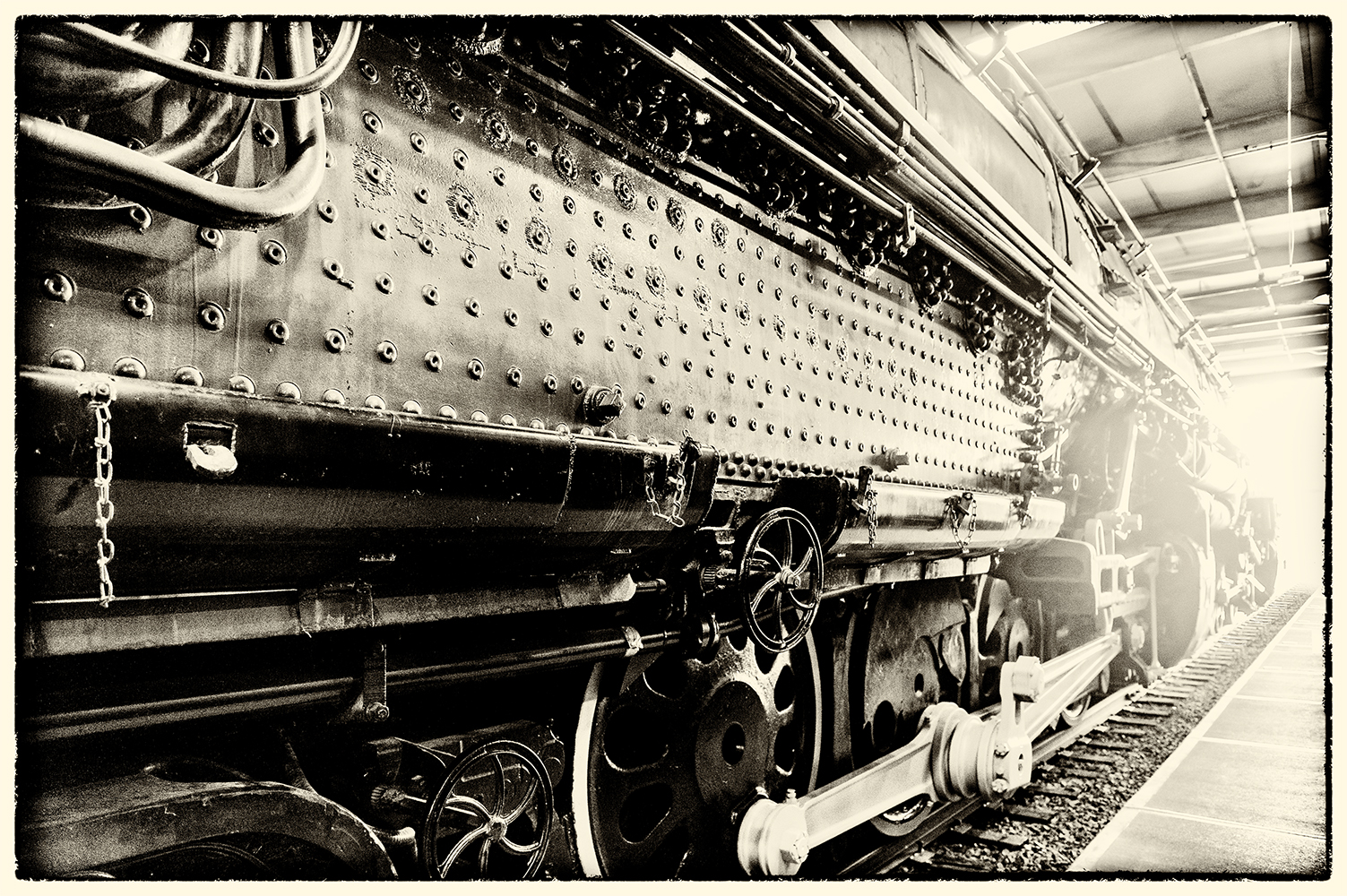 photo "Our Steam Locomotive, Rush Forward!" tags: misc., 