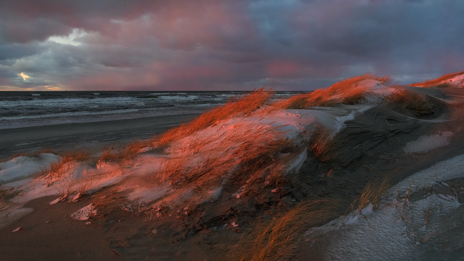 фото "О рыжей заре" метки: , Балтийск, Балтийское море, Калининградская область