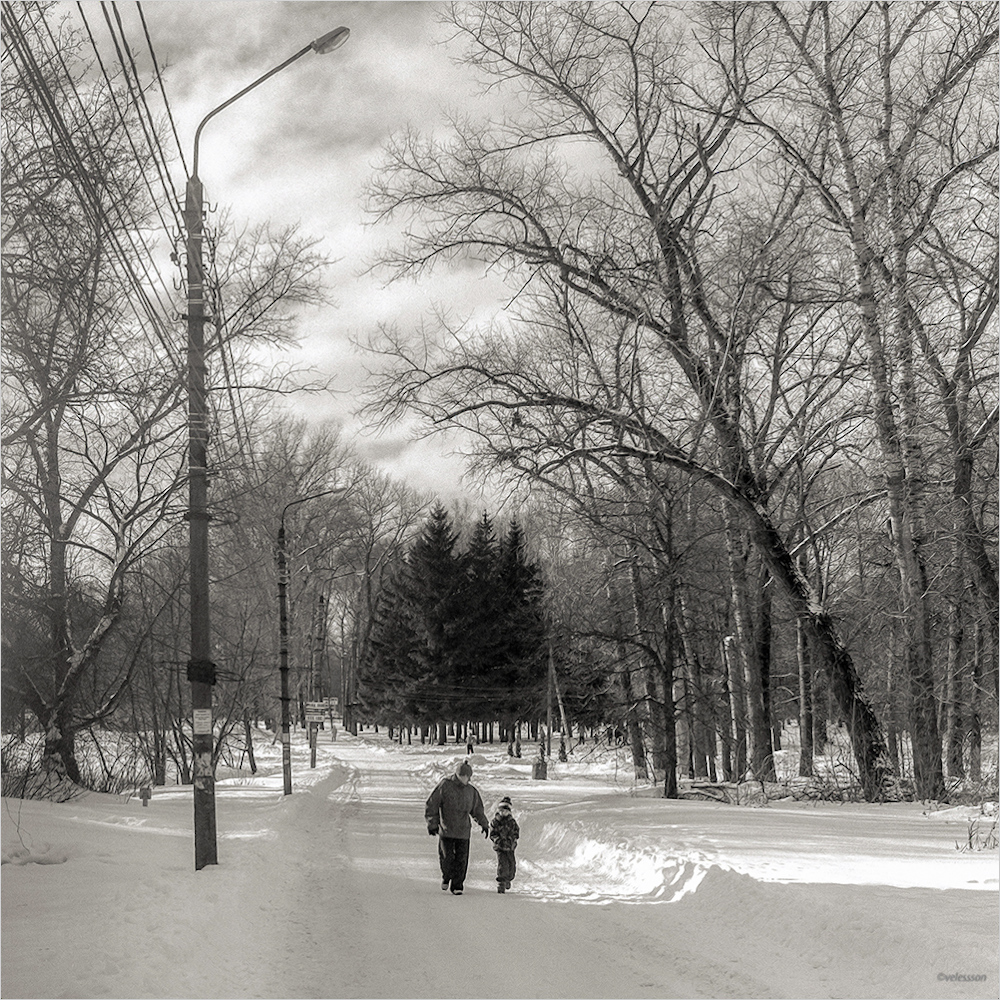 фото "О пользе прогулок на свежем воздухе..." метки: жанр, стрит-фото, черно-белые, 